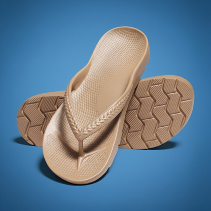 Zehentrenner mit Fußgewölbeunterstützung