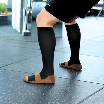 Kupferhaltige Kompressionssocken